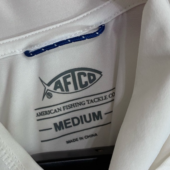 Aftco - White Long Sleeve Hoodie - Picture 4 of 4